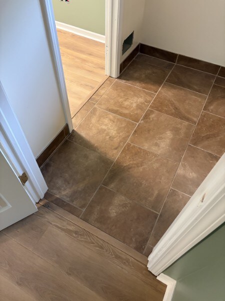 Plank-to-Tile Transition